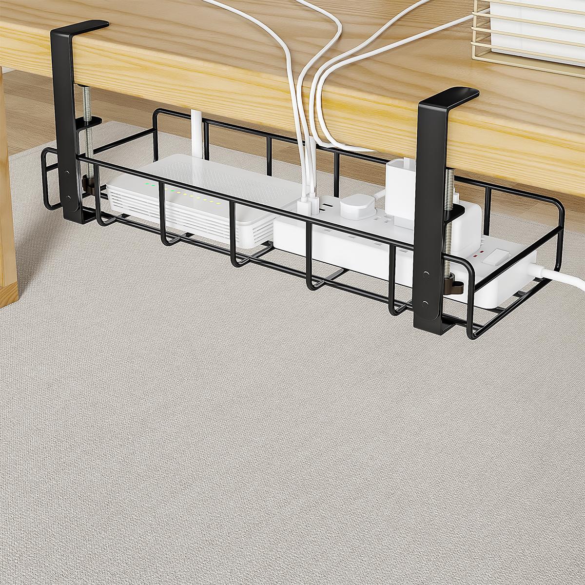 Gaming Accessories Rack - Deliksiz Masa Altı Kablo Yönetim Tepsisi