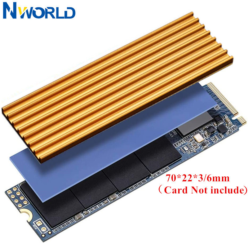 M2 Heatsink Cooler - Alüminyum soğutma soğutucular termal pedleri isı