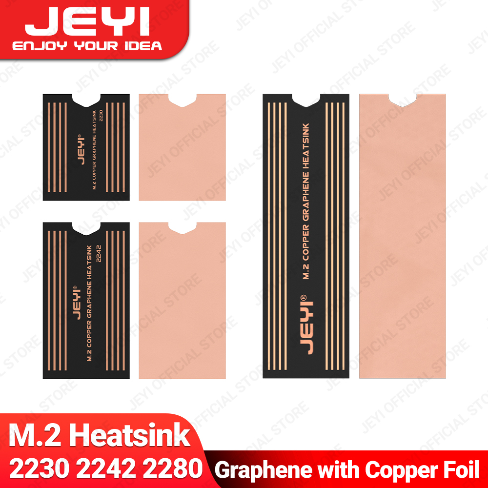 M2 Heatsink Cooler - JEYI Grafen 2280 2242 2230 M.2