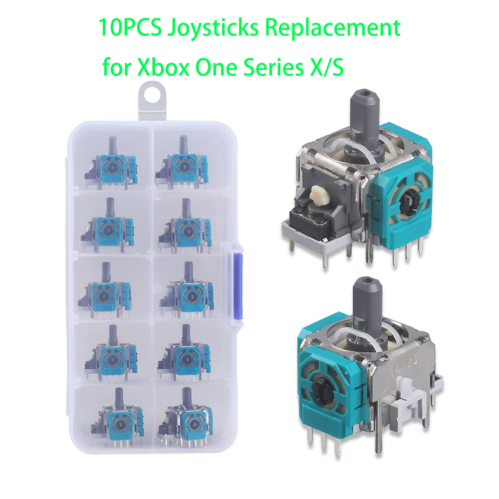 Gaming Accessories Xbox Series S - 10 adet Yedek 3D Analog Joystick