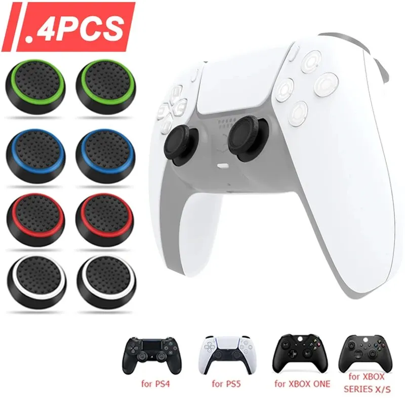 Gaming Accessories Xbox Series S - 4 adet silikon Analog ThumbStick kavrama