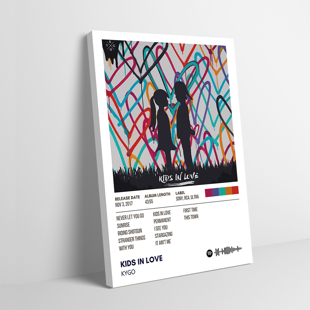 Gaming Accessories Wall - Kygo Kids in Love Baskılı Poster