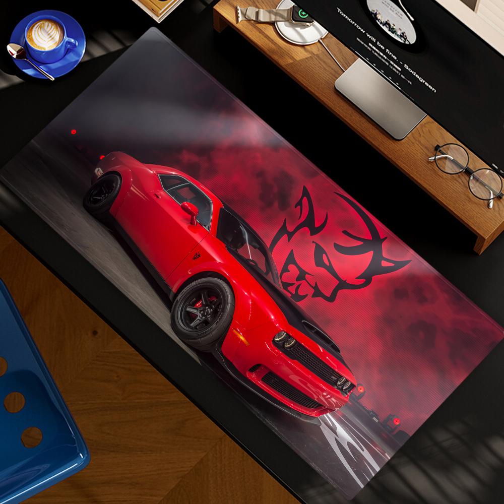 Gaming Mouse Pad Xl - D-DodgeS Araba Serin Mouse Pad XXL