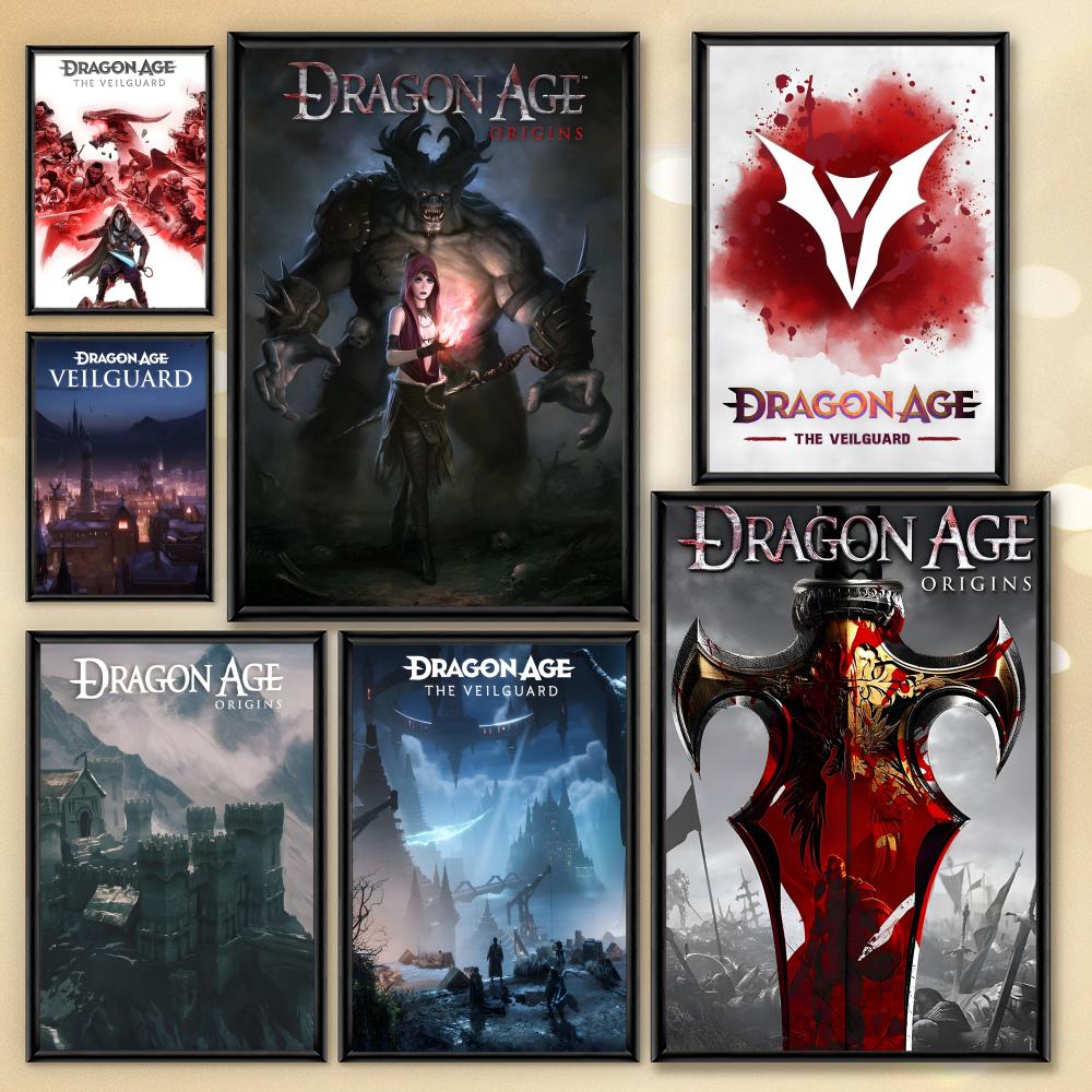 Gaming Accessories Wall - D-Dragon Age Anime Oyun Kurulumu Dekor