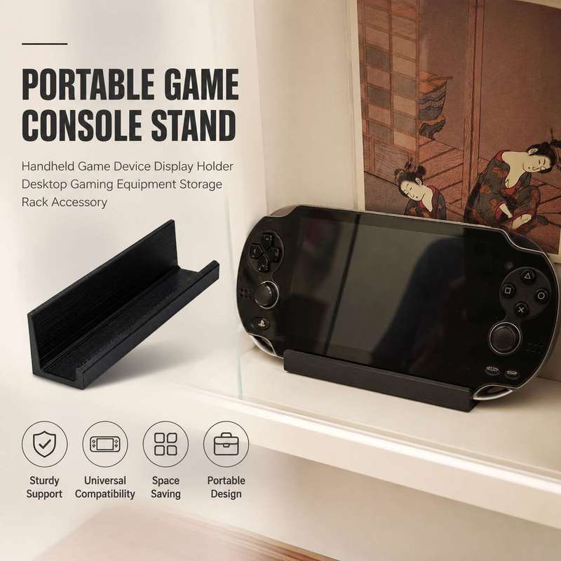 Gaming Accessories Rack - Taşınabilir Oyun Konsolu Standı El Tipi