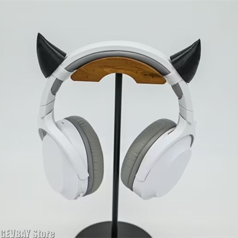 Gaming Headphone Accessories - Şeytan ibreli boynuzları, canlı yayınlar için