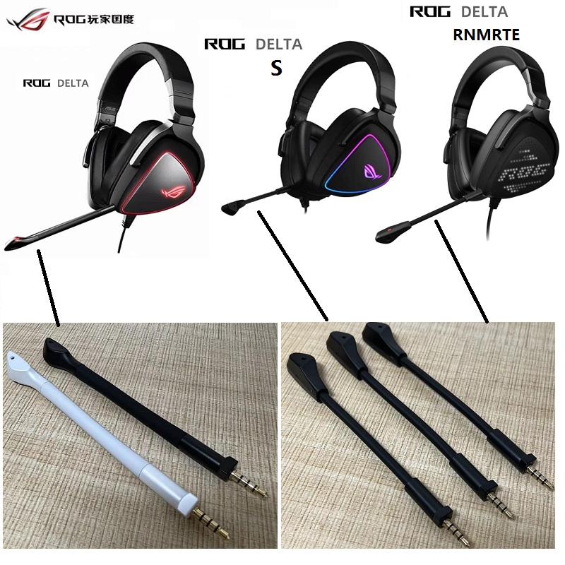Gaming Headphone Accessories - ASUS ROG Delta için orijinal mikrofonlar