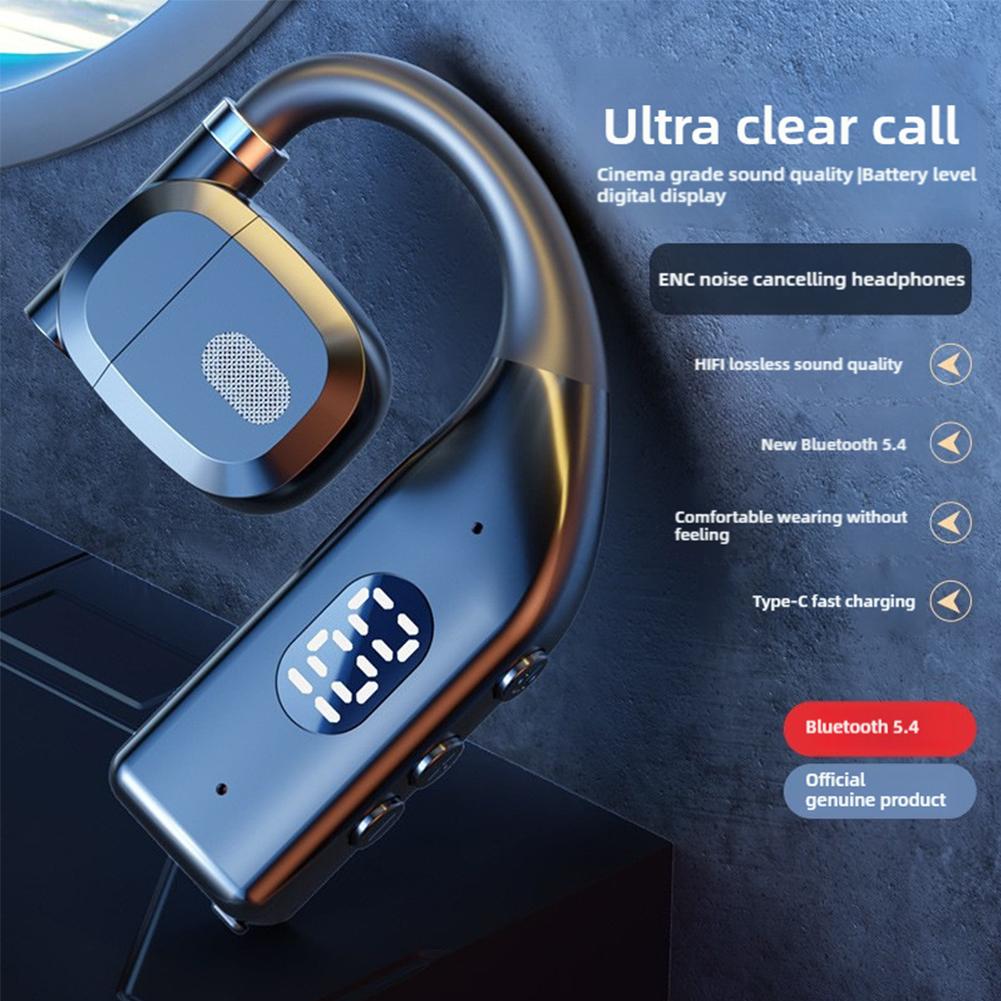 Gaming Headphone Accessories - Kulak kancalı kablosuz Bluetooth 5.4 kulaklık
