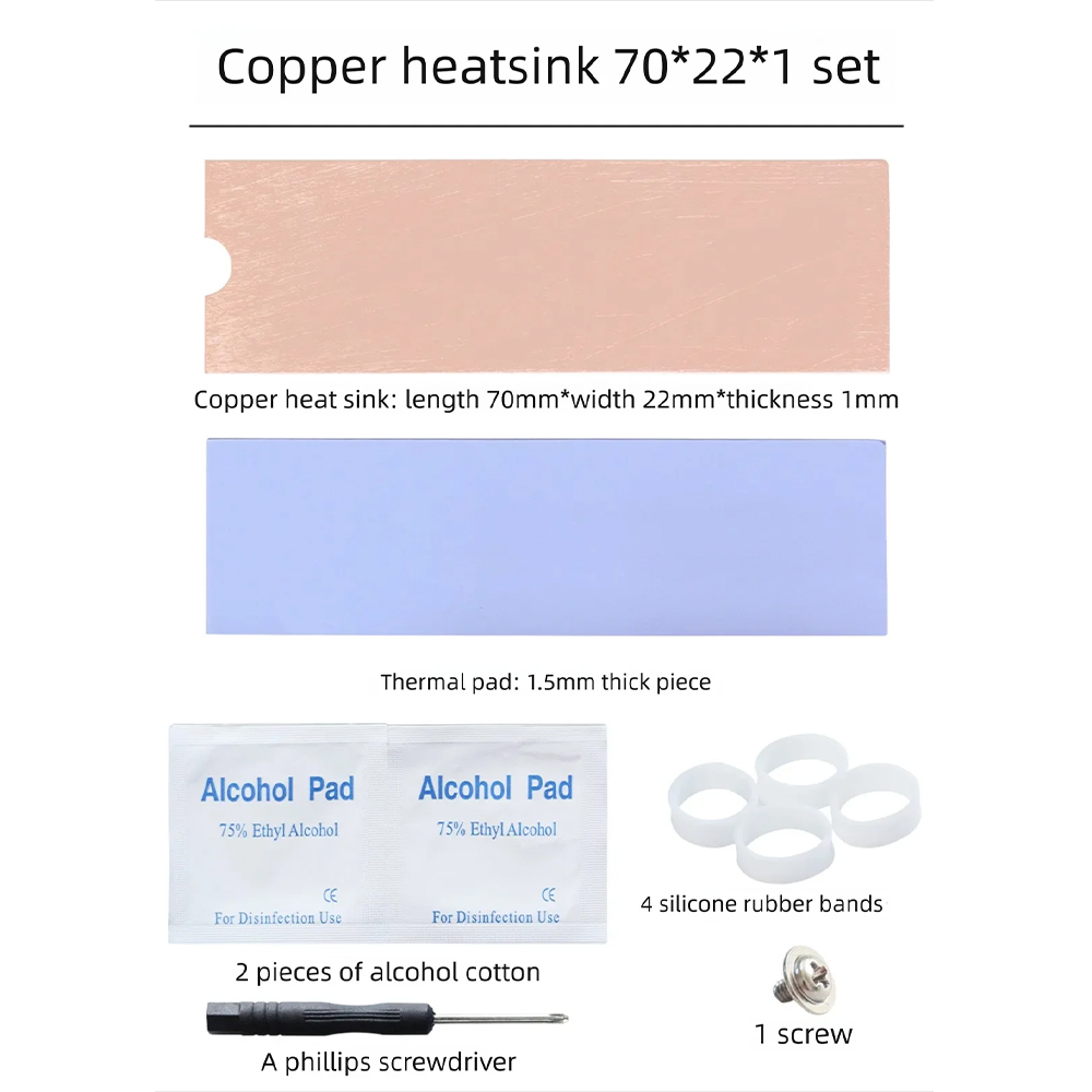 NVMe NGFF için M.2 SSD Soğutuc - M2 Heatsink Cooler incelemesi ve fiyatı