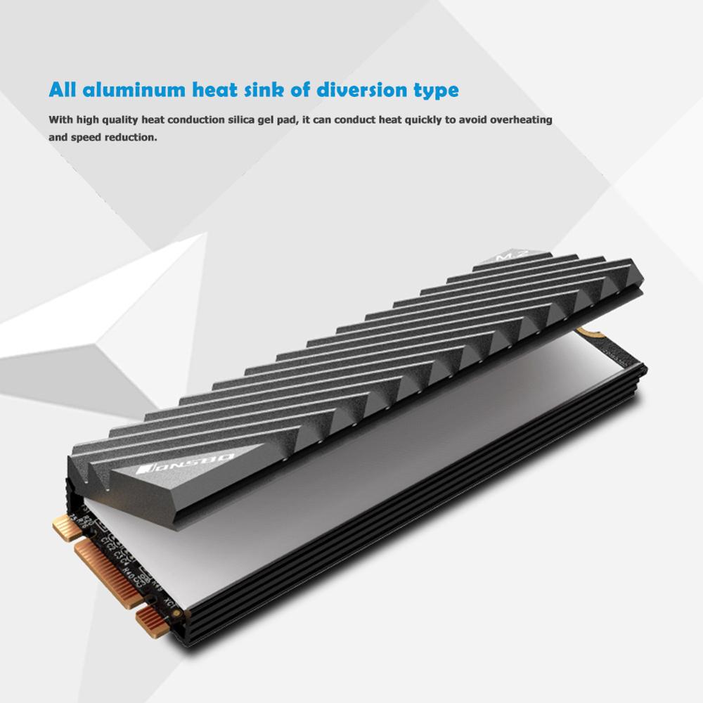 Jonsbo M2 2280 SSD Alüminyum S - M2 Heatsink Cooler incelemesi ve fiyatı