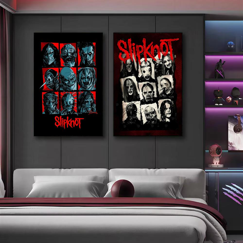 Band S-Slipknot Rock Posteri M - Gaming Accessories Wall incelemesi ve fiyatı