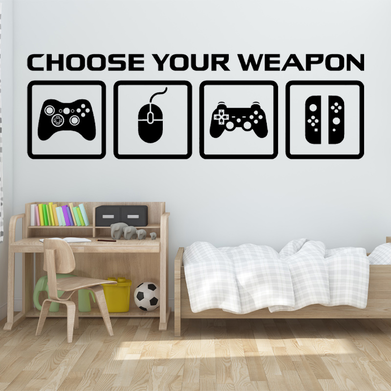Video oyunu dekor duvar çıkart - Gaming Accessories Wall incelemesi ve fiyatı