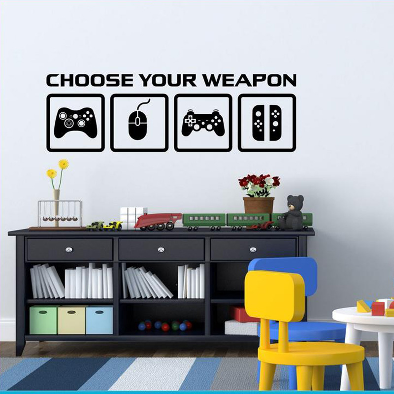 Video oyunu dekor duvar çıkart - Gaming Accessories Wall incelemesi ve fiyatı