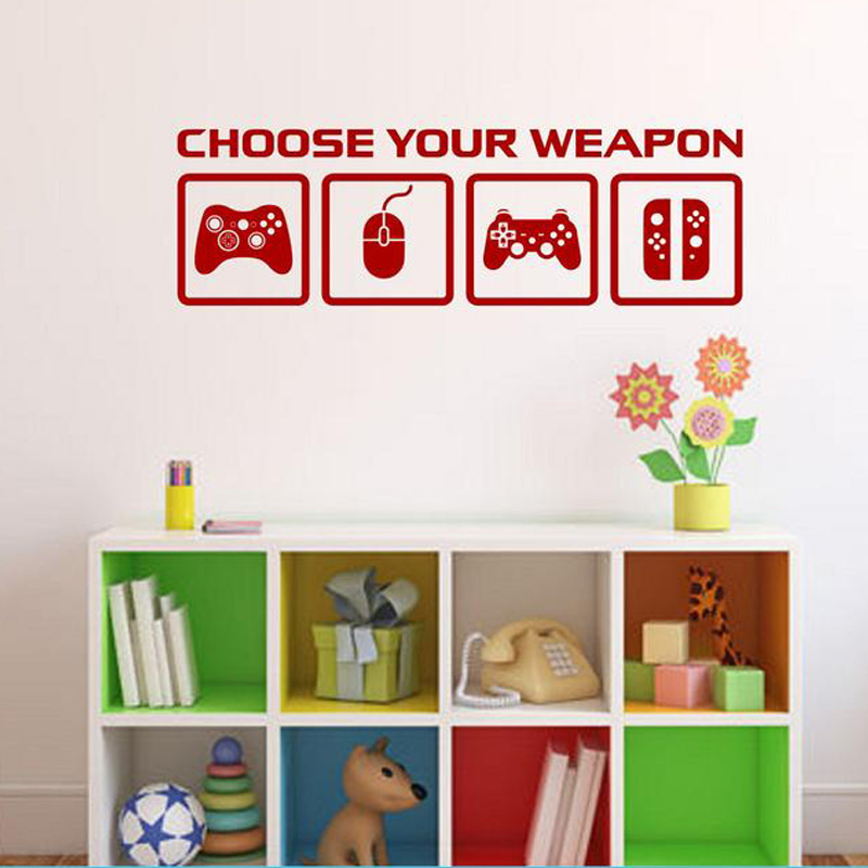 Video oyunu dekor duvar çıkart - Gaming Accessories Wall incelemesi ve fiyatı