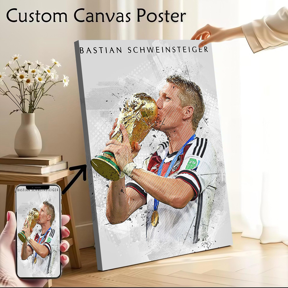 Bastian Schweinsteiger tuval p - Gaming Accessories Wall incelemesi ve fiyatı
