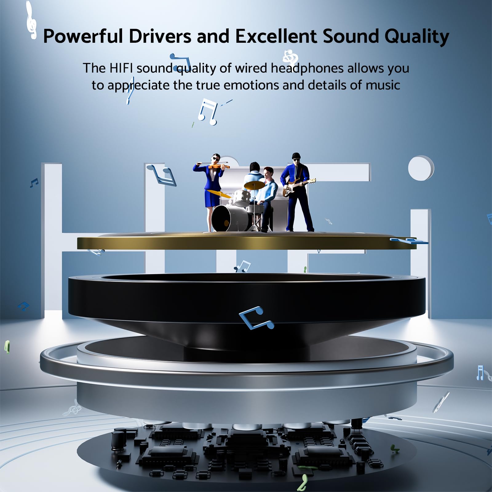 HiFi surround kulaklıklar bas  - Gaming Headphone Accessories incelemesi ve fiyatı