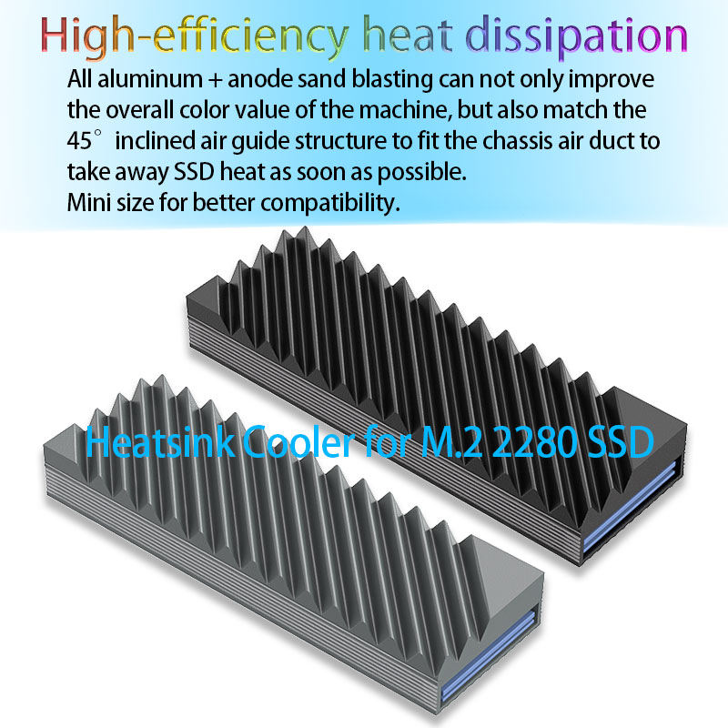 M.2 SSD NVMe Isı Emici M2 2280 - M2 Heatsink Cooler incelemesi ve fiyatı