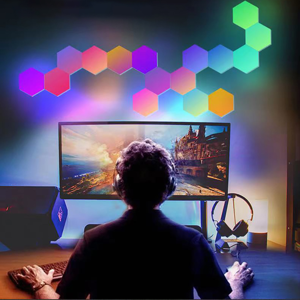 RGB dokunmatik Led duvar altıg - Gaming Accessories Wall incelemesi ve fiyatı