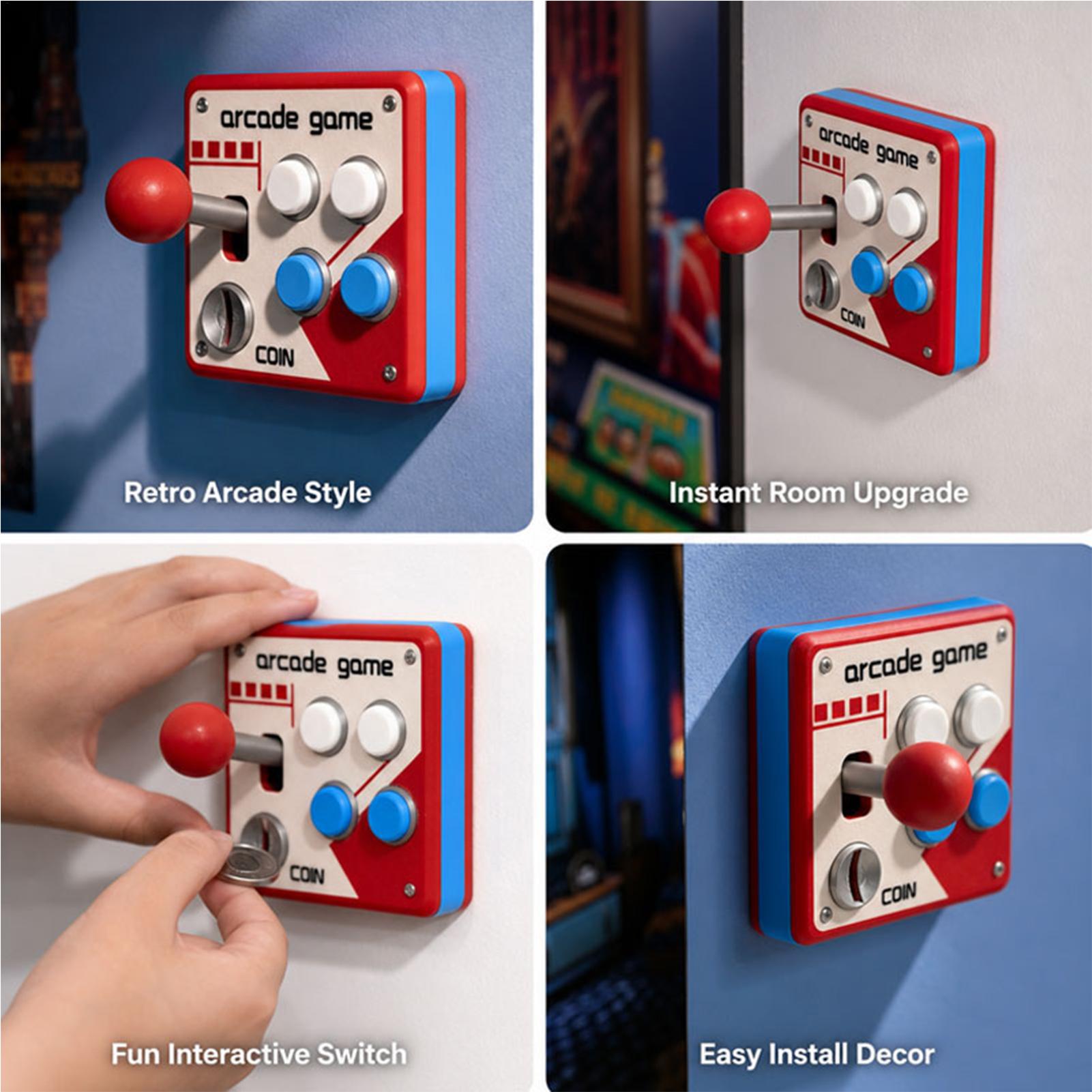 Yaratıcı Retro Arcade Oyun Işı - Gaming Accessories Wall incelemesi ve fiyatı